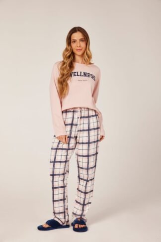 Feminino Pijama Longo