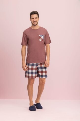 Pijama Masculino Xadrez Essencial