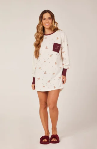 Camisola Manga Longa Estampa Protect Your Peace