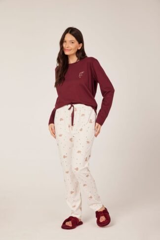 Pijama Feminino Longo